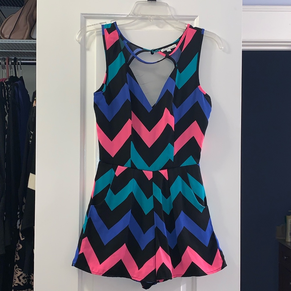 Chevron Romper
